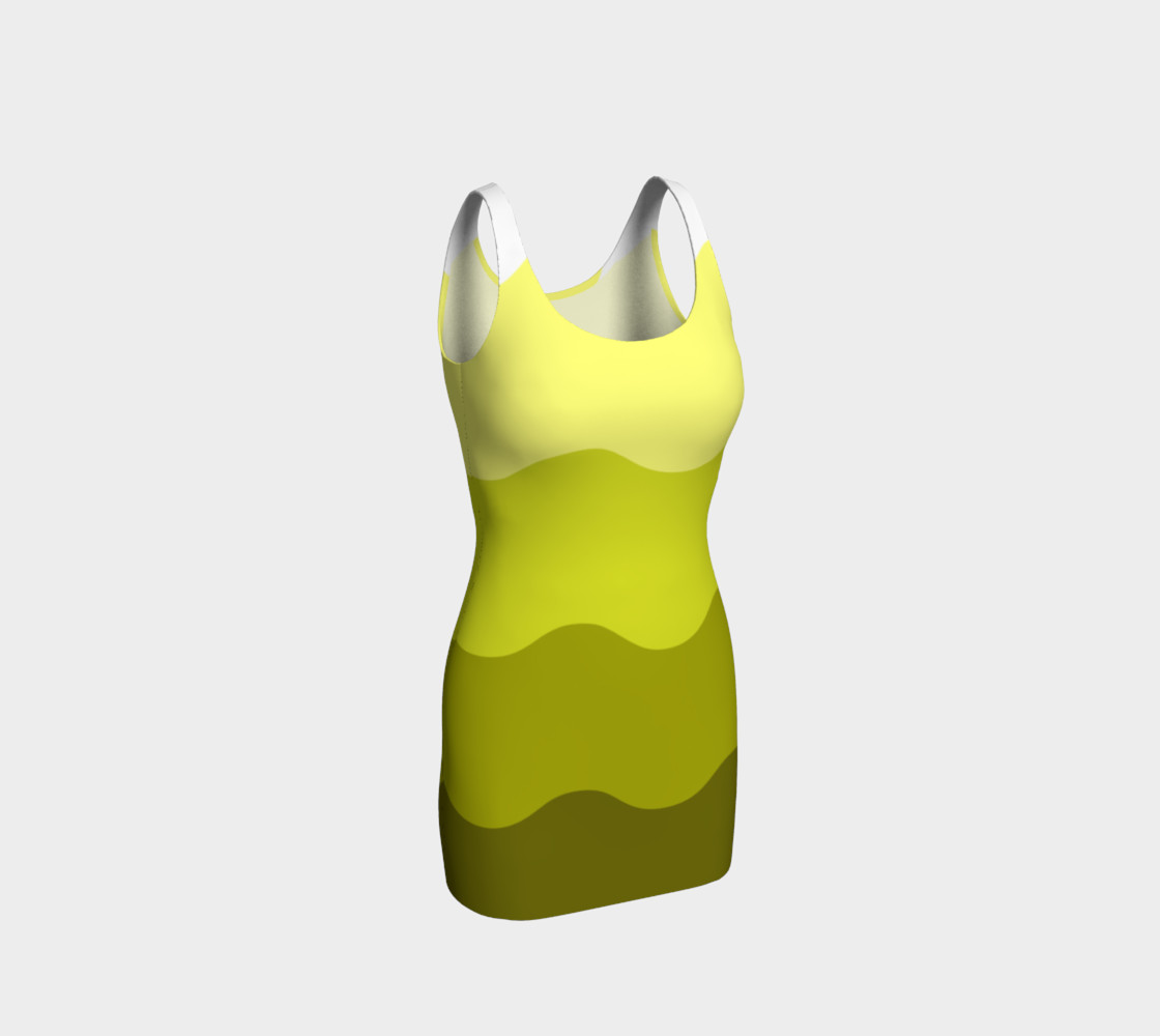 Chartreuse Thick Waves preview #1