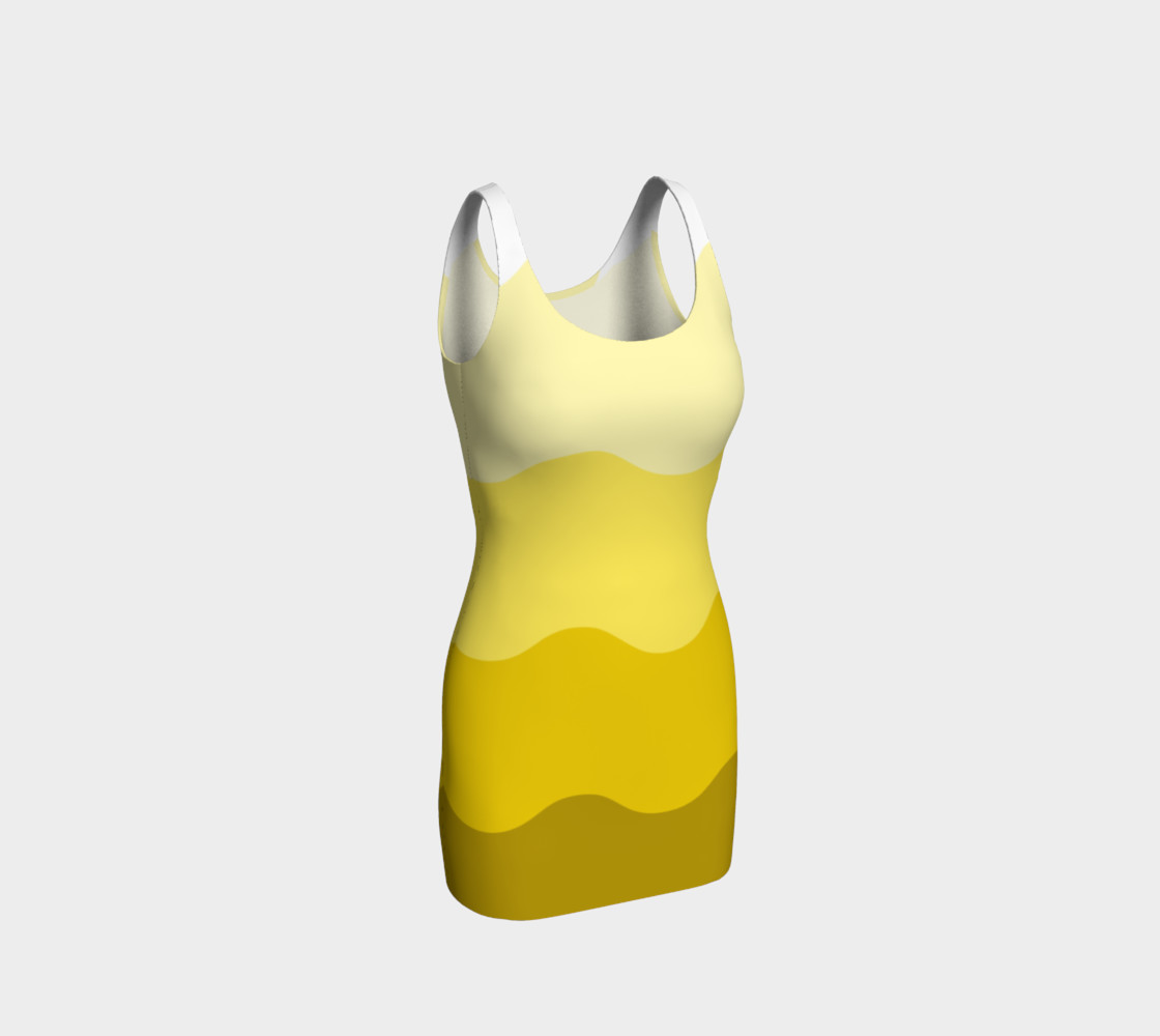 Butter Cream Yellow Thick Waves preview #1