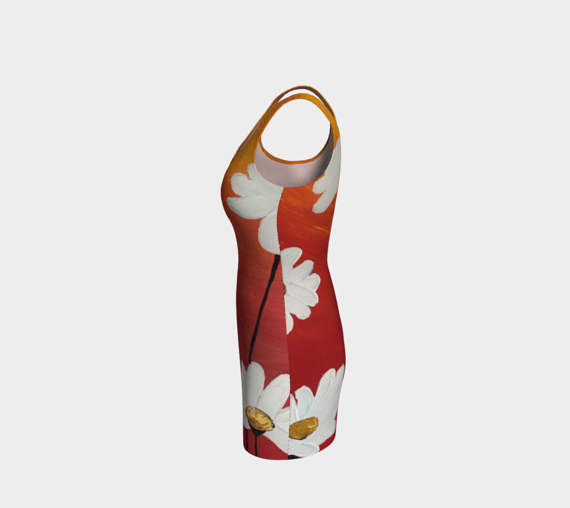 Daisy Sunset Bodycon Dress preview #2