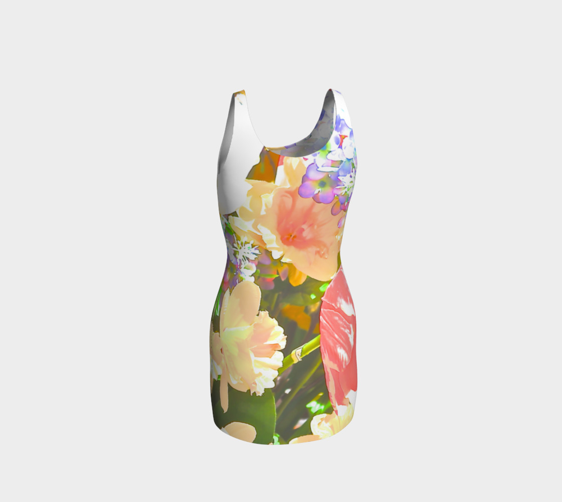 pastel dress flowers preview #3