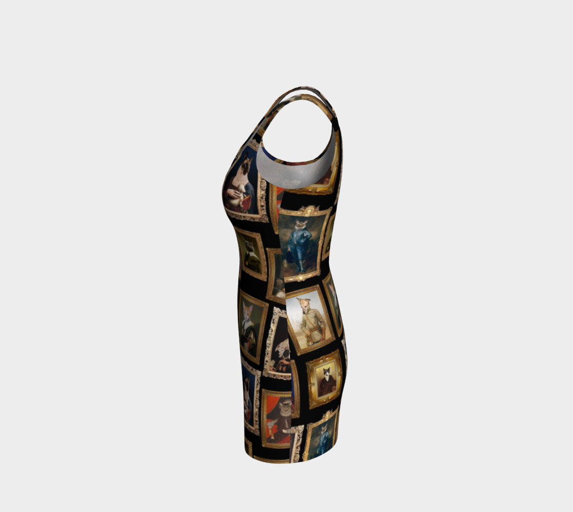 Baroque Pet Portraits - Bodycon Dress preview #2