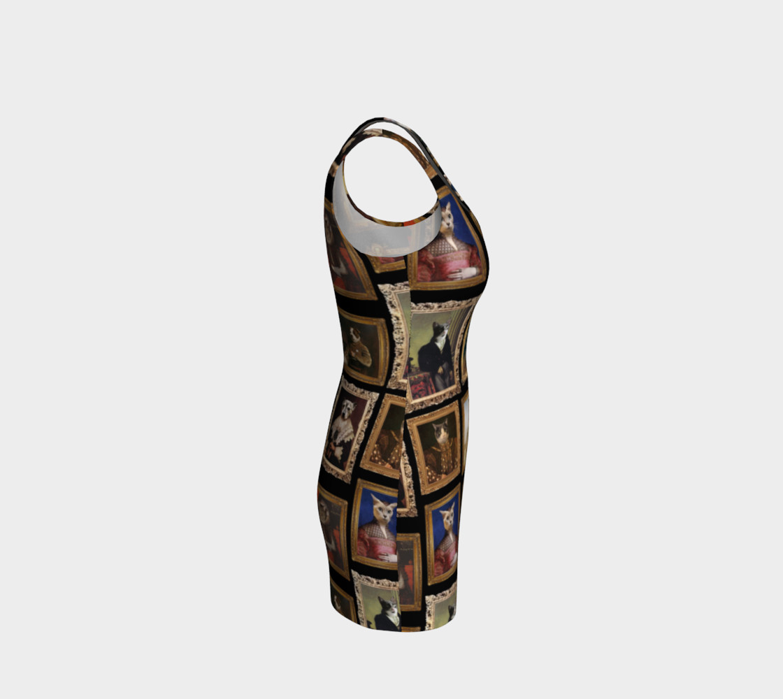 Baroque Pet Portraits - Bodycon Dress preview #4