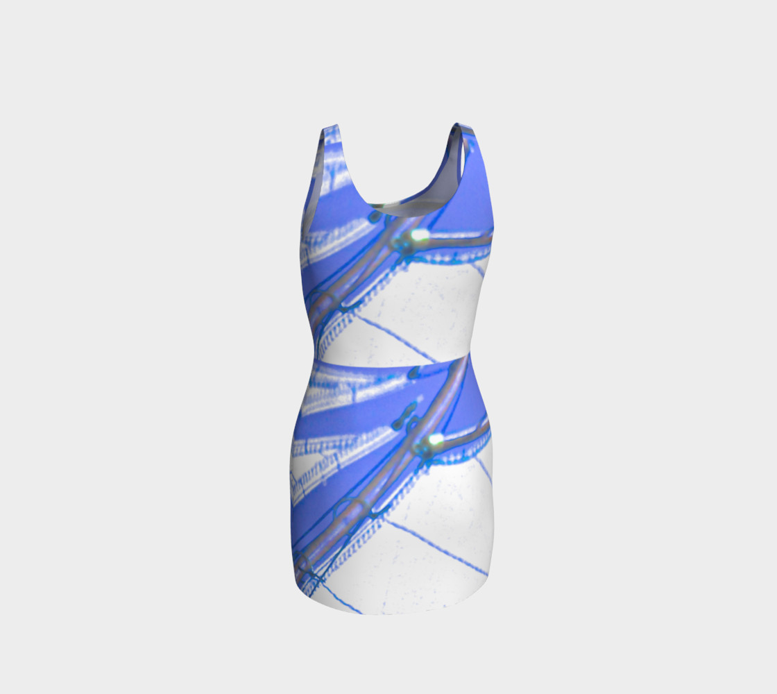 blue sailing, Bodycon Dress by Winifred Houldin | Shop | Art of Where