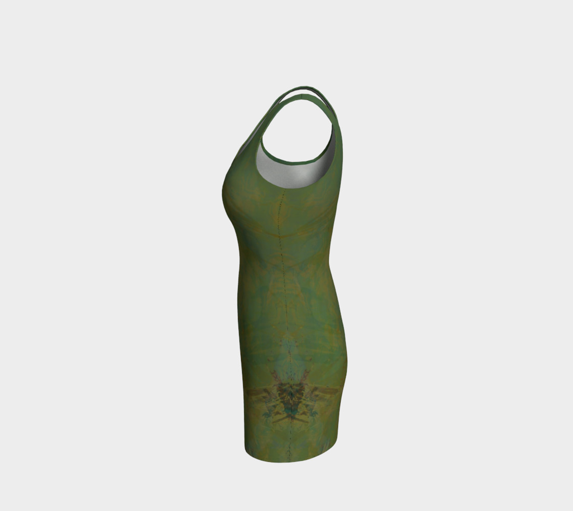 Bodycon Dress WI Romantic Moss preview #2