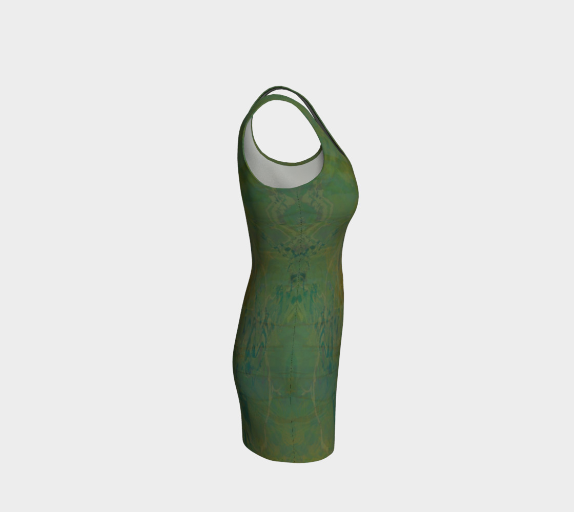 Bodycon Dress WI Romantic Moss preview #4