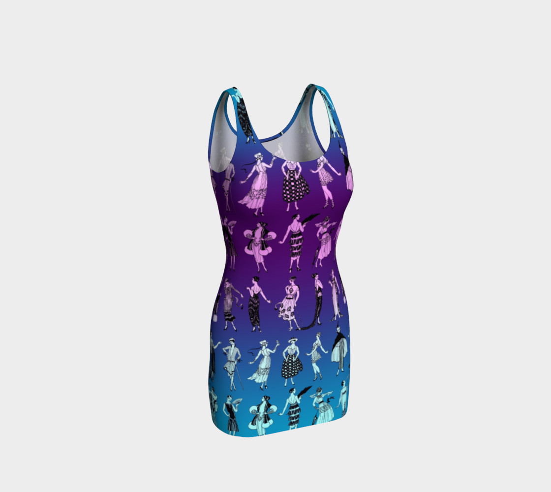 La Vie Parisienne Sapphire - Bodycon Dress preview #1