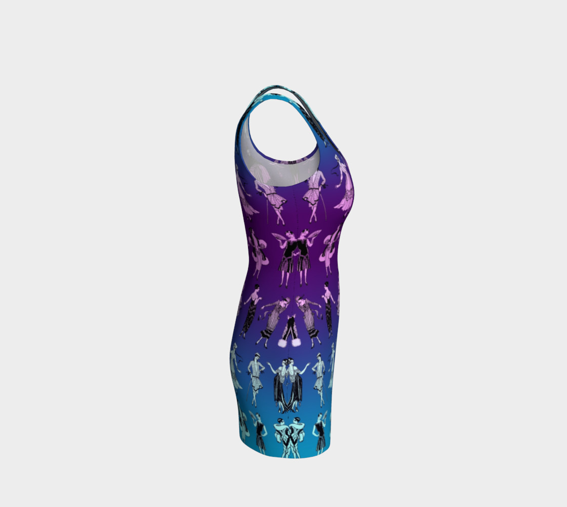La Vie Parisienne Sapphire - Bodycon Dress preview #4