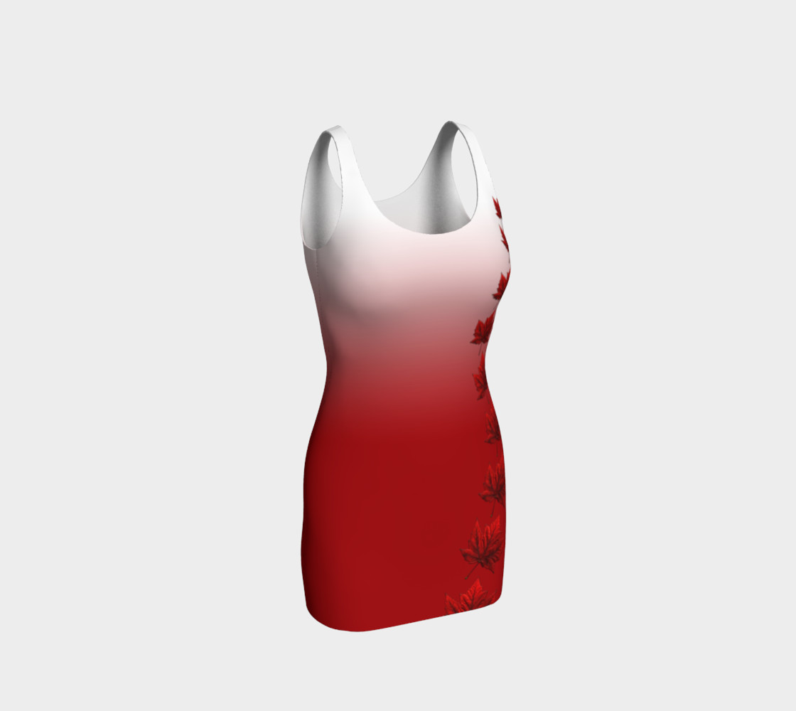 Canada Souvenir Dress Canada Maple Leaf Dress preview #1
