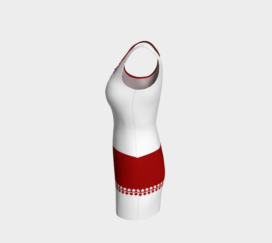 Classic Canada Dress Red & White Canada Dresses preview #2