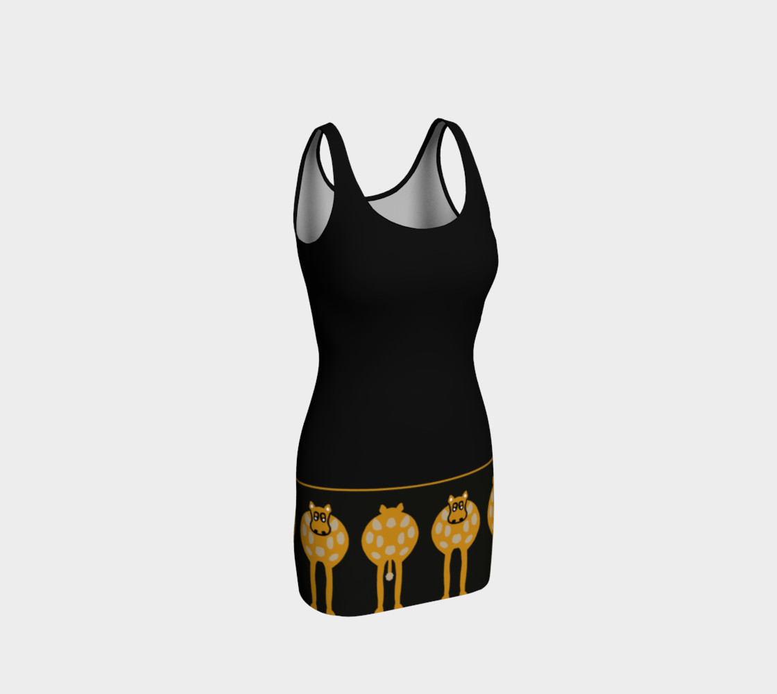Silly Cow Bodycon Dress preview #1