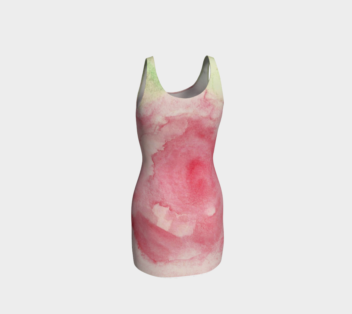 Rose Blush Bodycon Dress preview #3