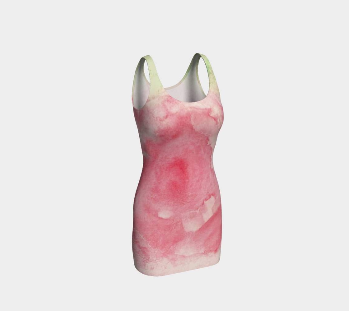 Rose Blush Bodycon Dress preview #1