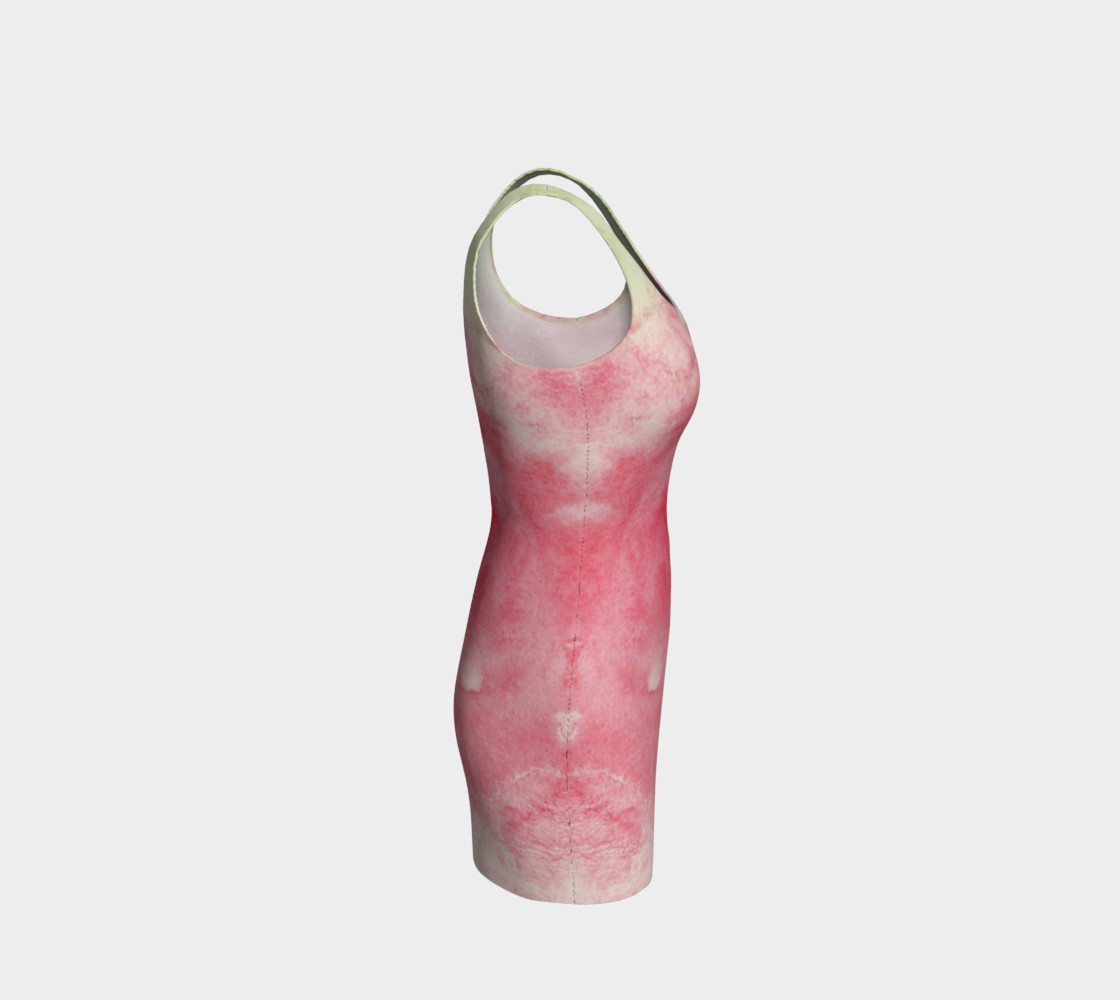 Rose Blush Bodycon Dress preview #4