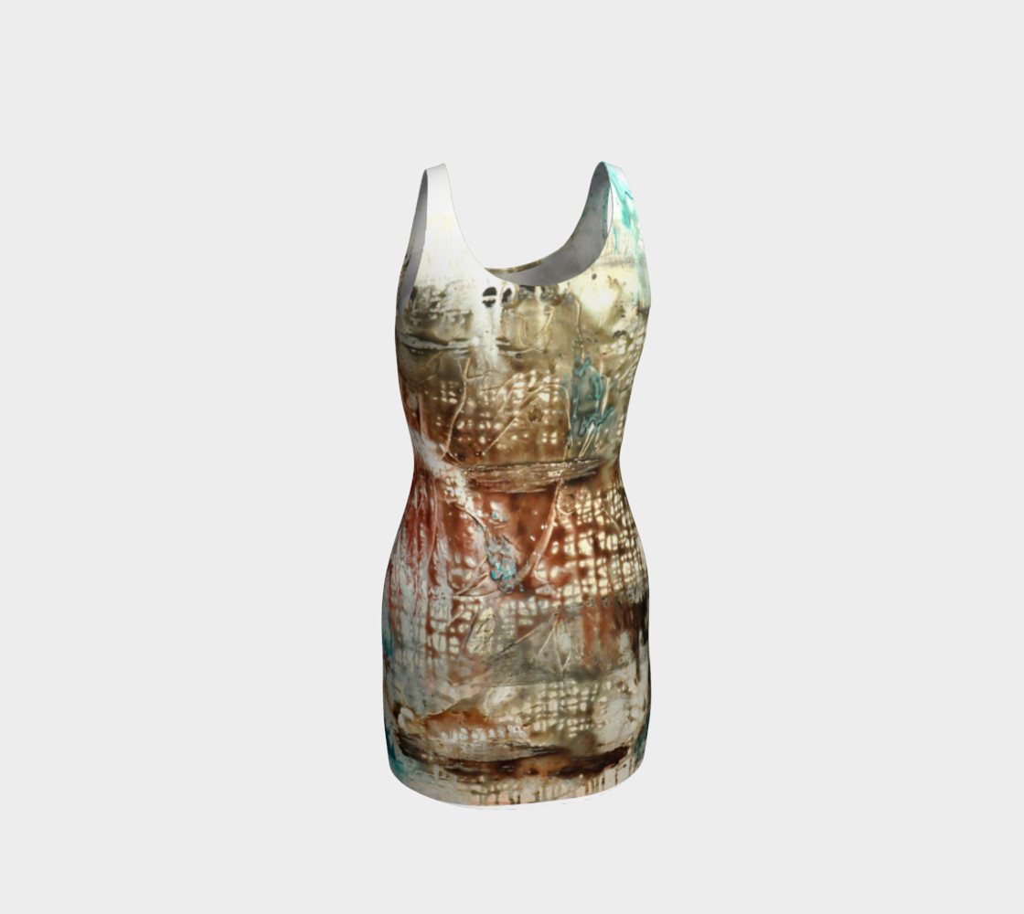 Matt LeBlanc Art Bodycon Dress - 003 preview #3