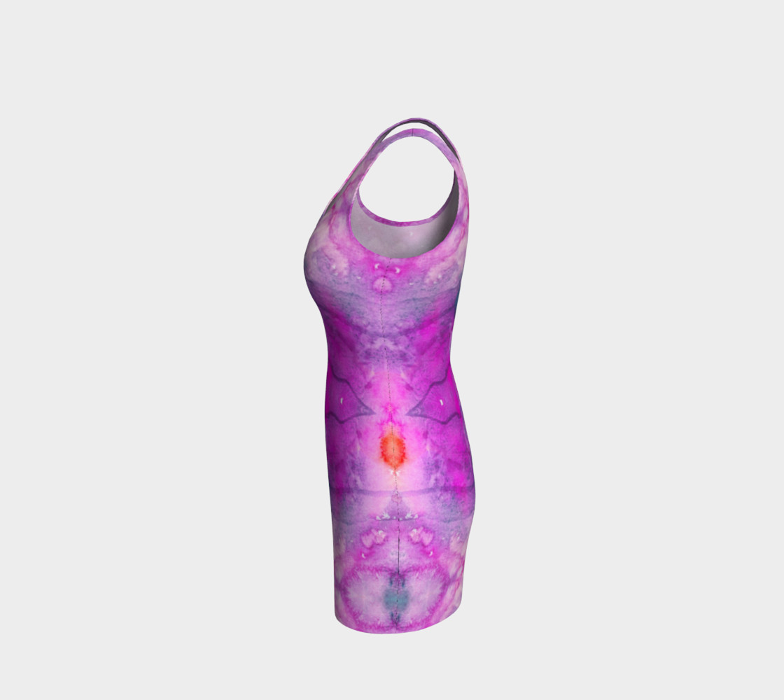 Hot Pink Watercolor Chakra Corset preview #2