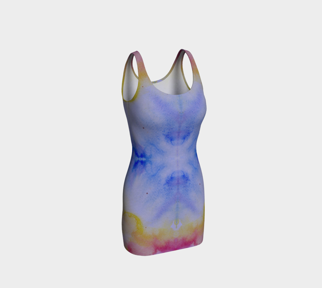 Watercolor Rainbow Bodycon preview #1