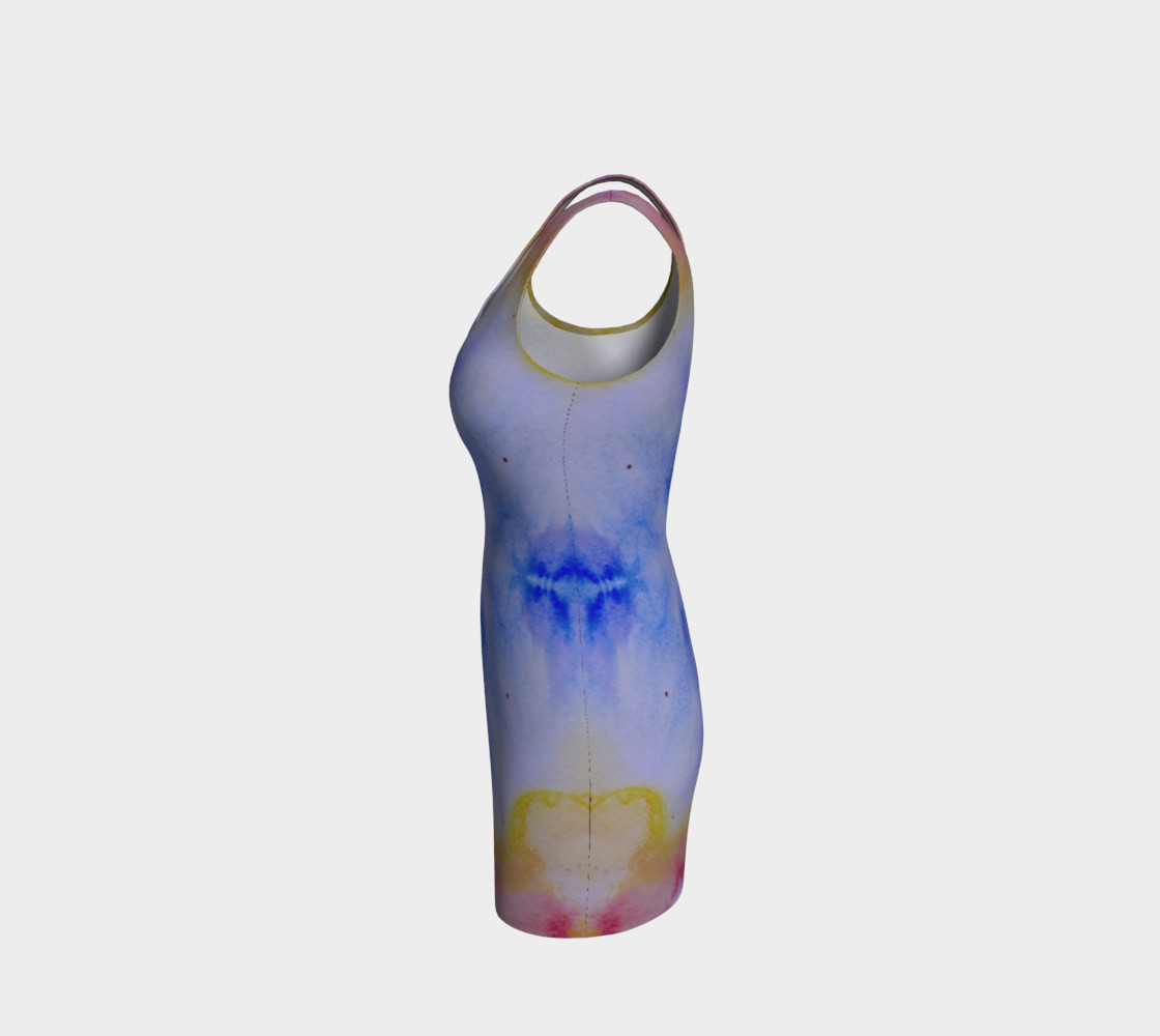 Watercolor Rainbow Bodycon preview #2