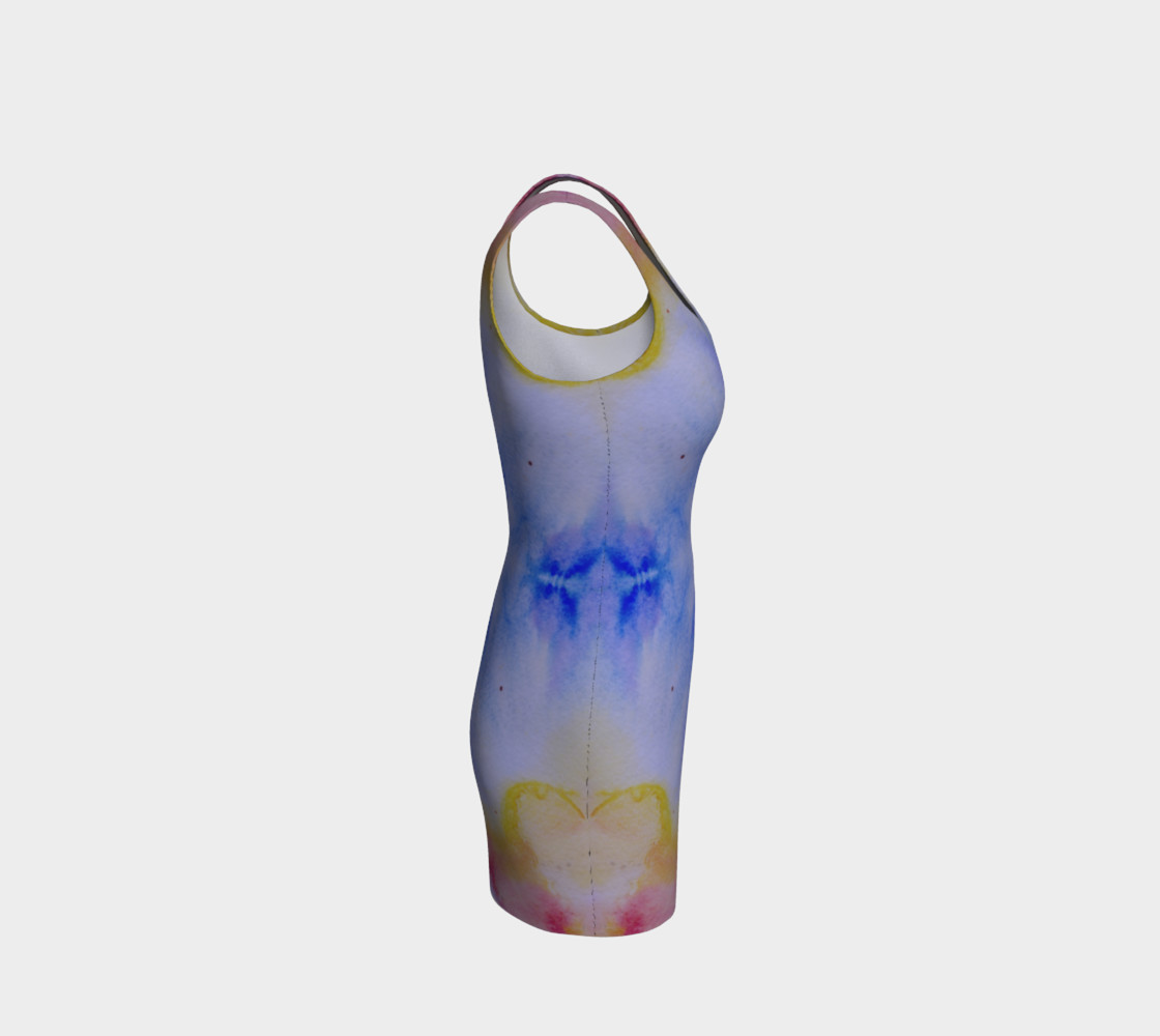 Watercolor Rainbow Bodycon preview #4