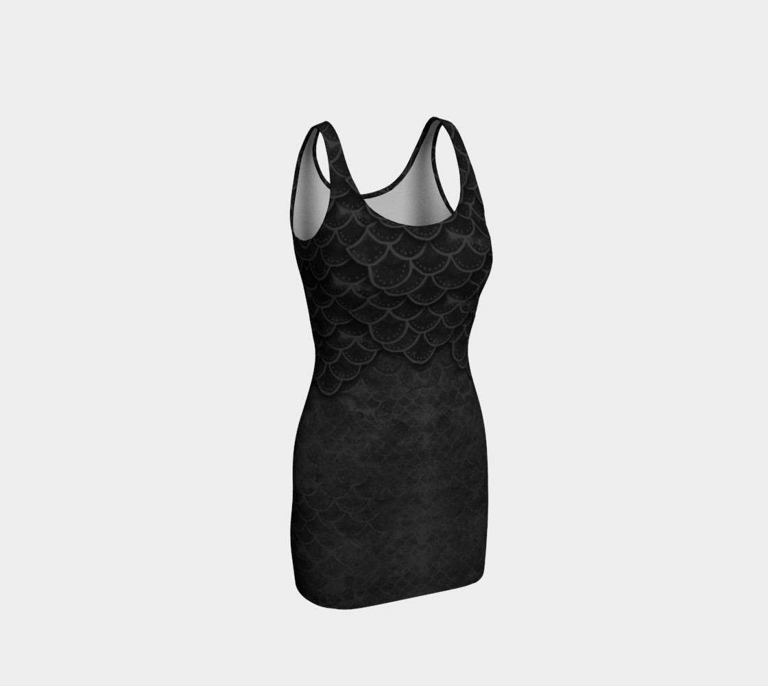 Gothic Mermaid Scales Bodycon No.2 preview #1