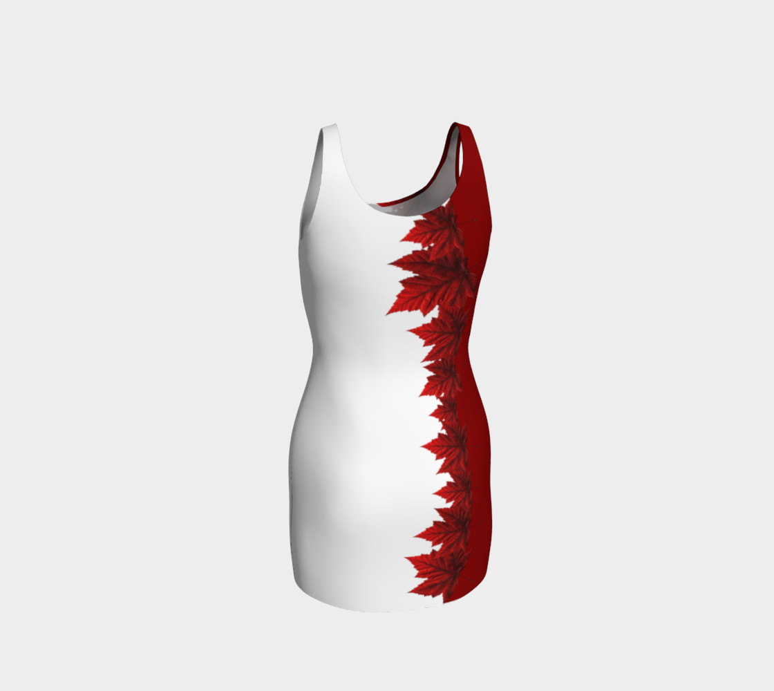 Red Maple Leaf Dress Beautiful Canada Dresses preview #3