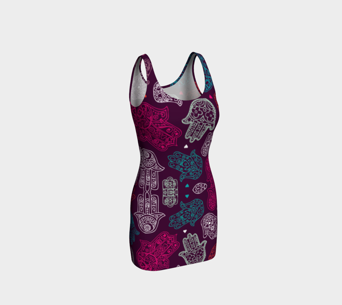 Hamsa Body Con Dress preview #1