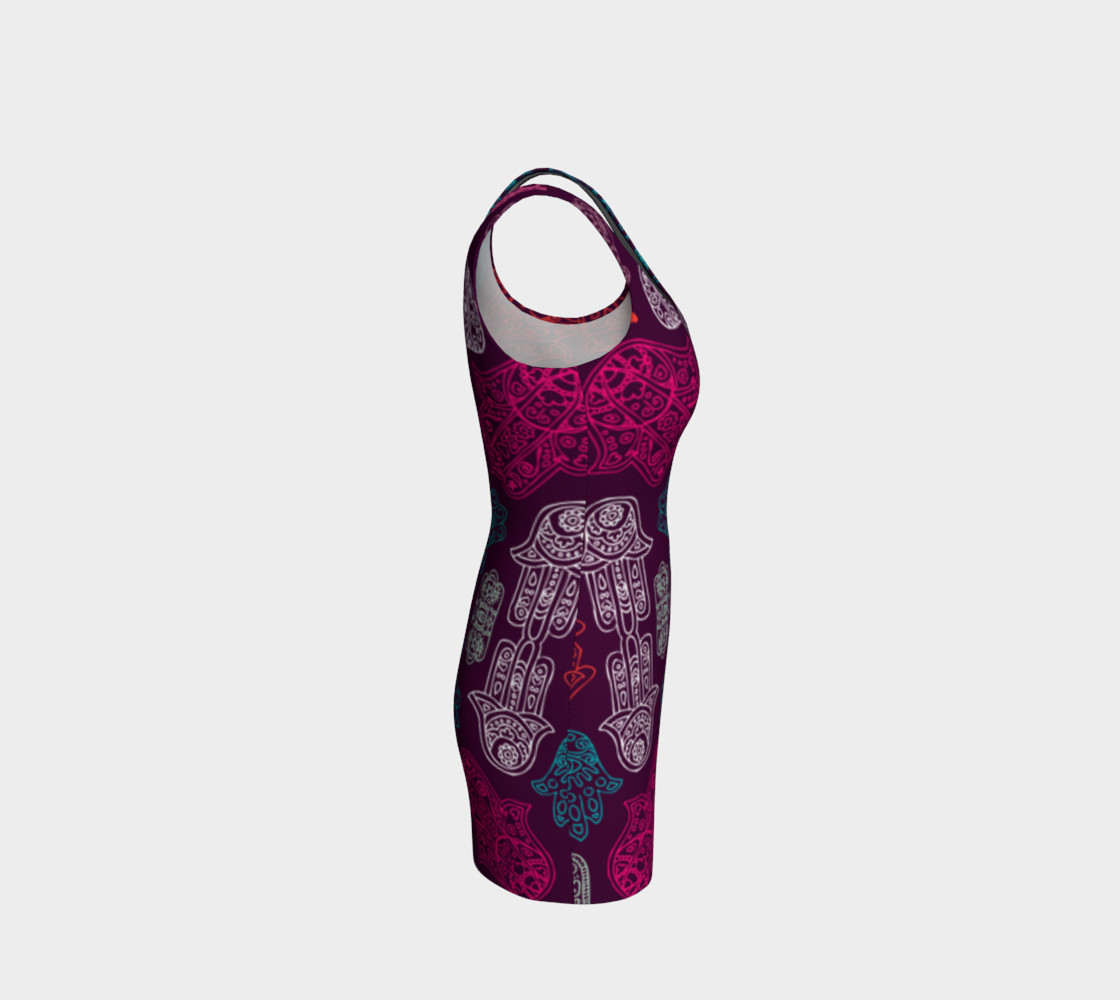 Hamsa Body Con Dress preview #4