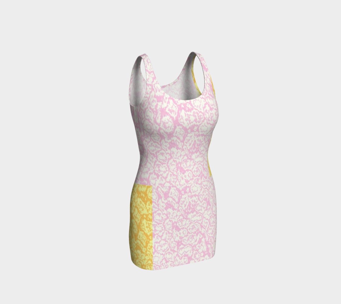 Popcorn Delight Bodycon Dress 3D preview