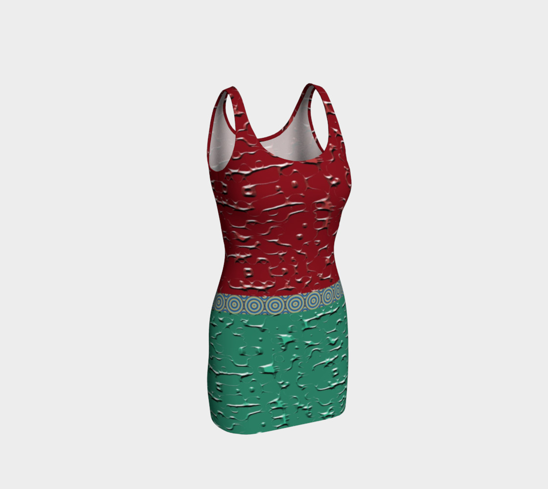 Metal Clash Bodycon Dress preview #1