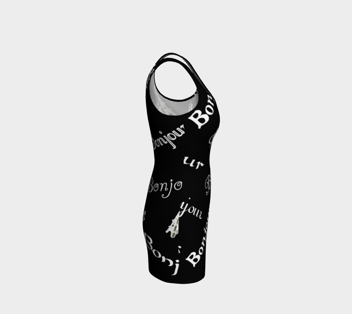 White Bonjour Bodycon Dress preview #4