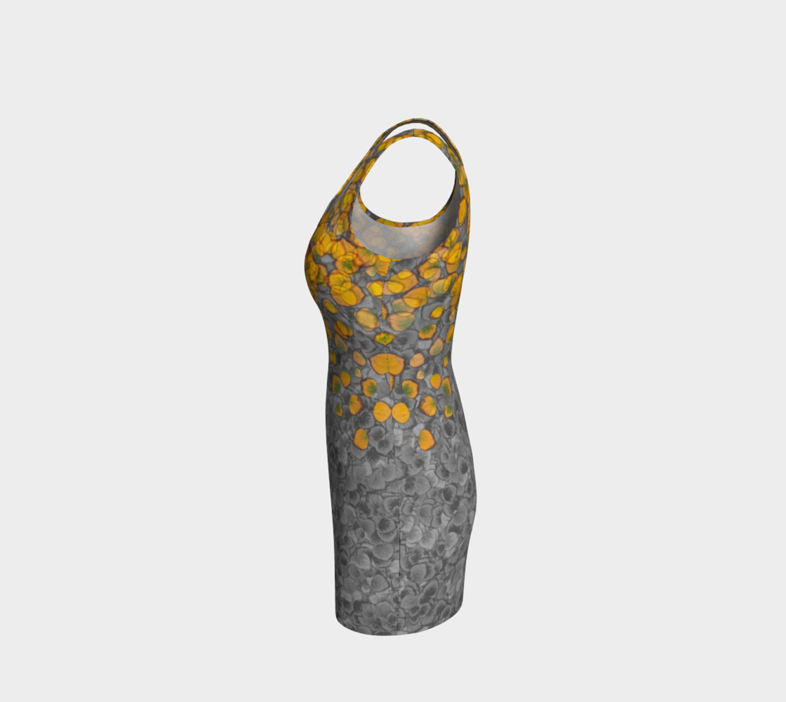 Aspen Leaves Bodycon Dress preview #2