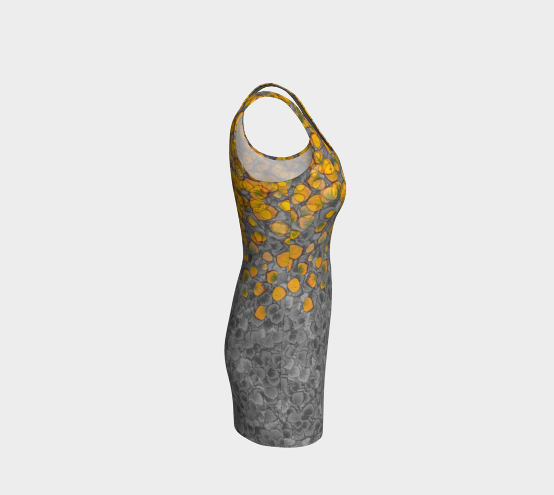 Aspen Leaves Bodycon Dress preview #4