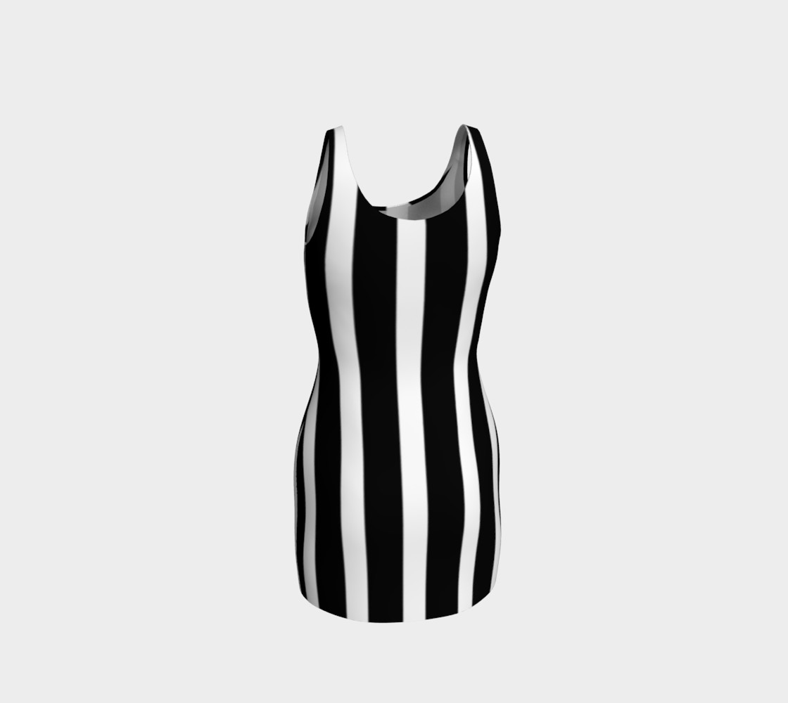 All Striped Out Bodycon Dress by JoJo (1170002-B) preview #3