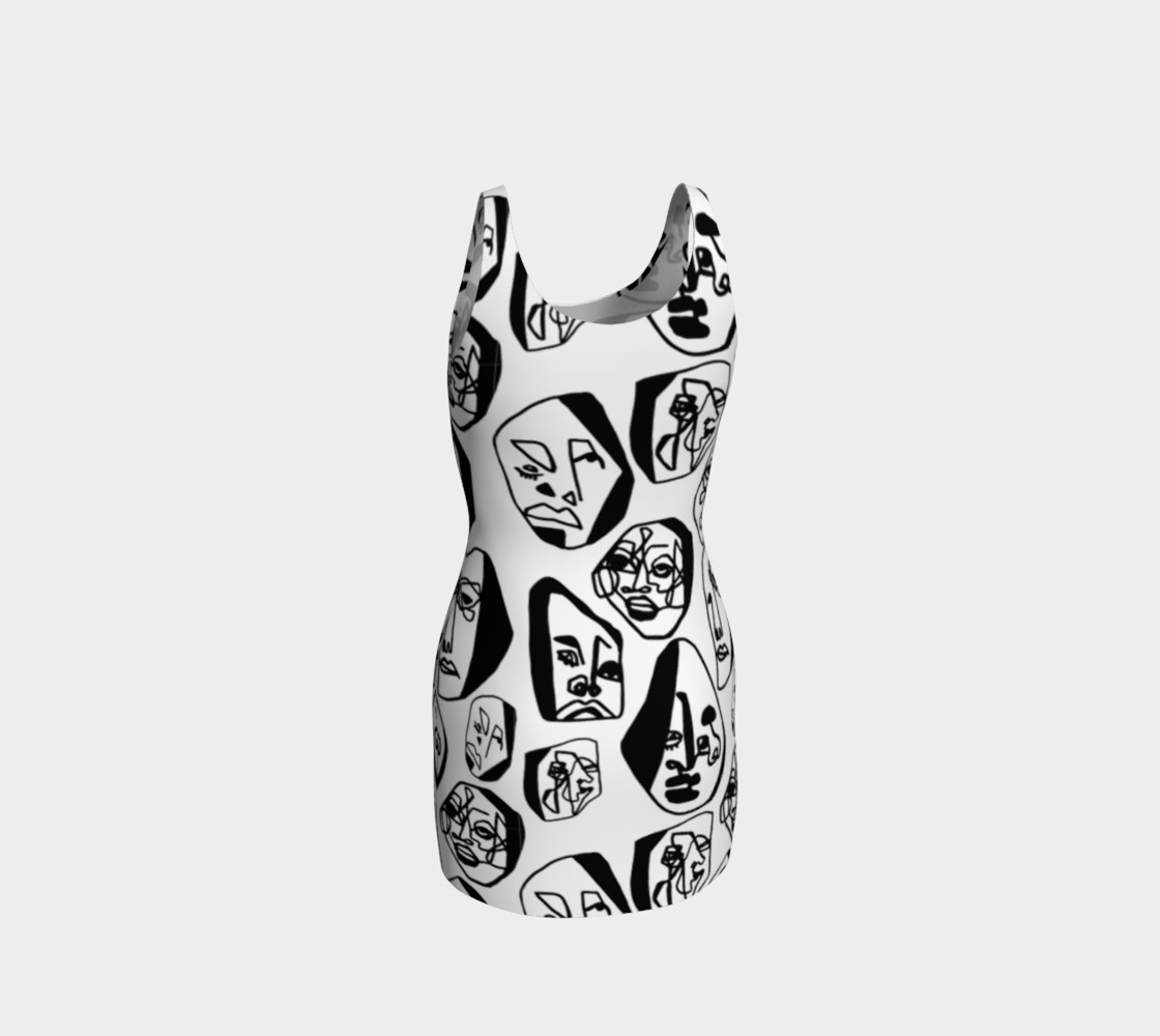 Aperçu de 7 FACES OF CURSE BODYCON WHITE #3