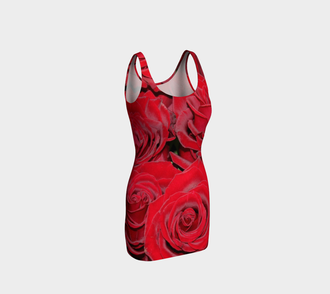 Romantic Red Roses Floral Design preview #1