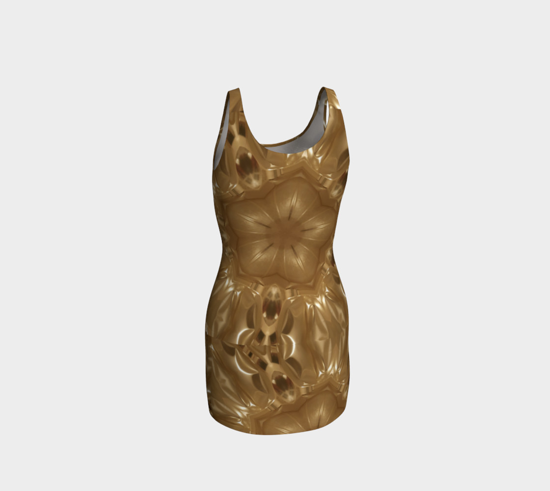 Elegant Gold Brown Shimmering Star preview #3