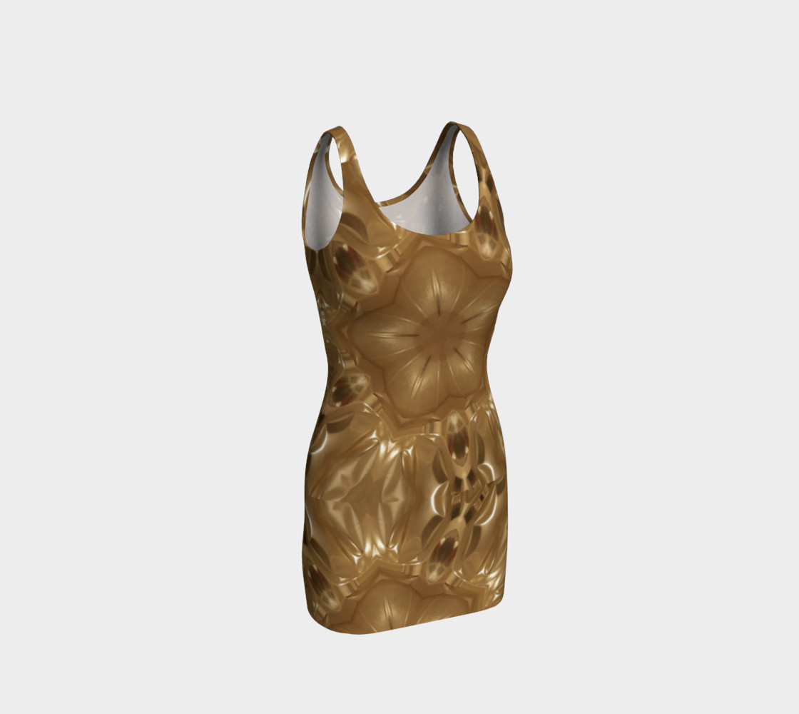 Elegant Gold Brown Shimmering Star preview #1