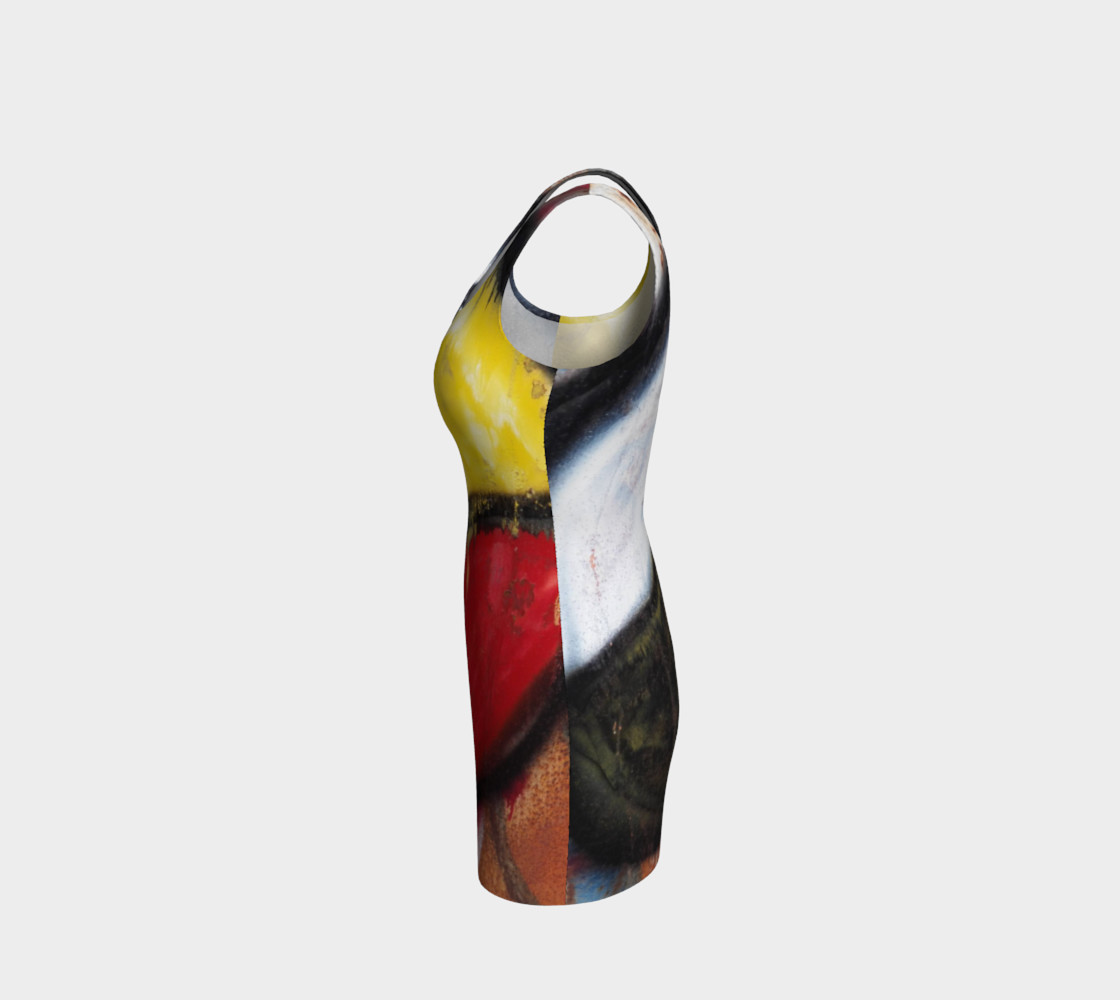 Medicine Wheel Bodycon Dress preview #2