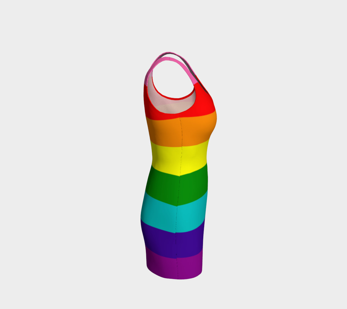 Rainbow Flag Original 8 Stripes Pattern LGBT Pride preview #4