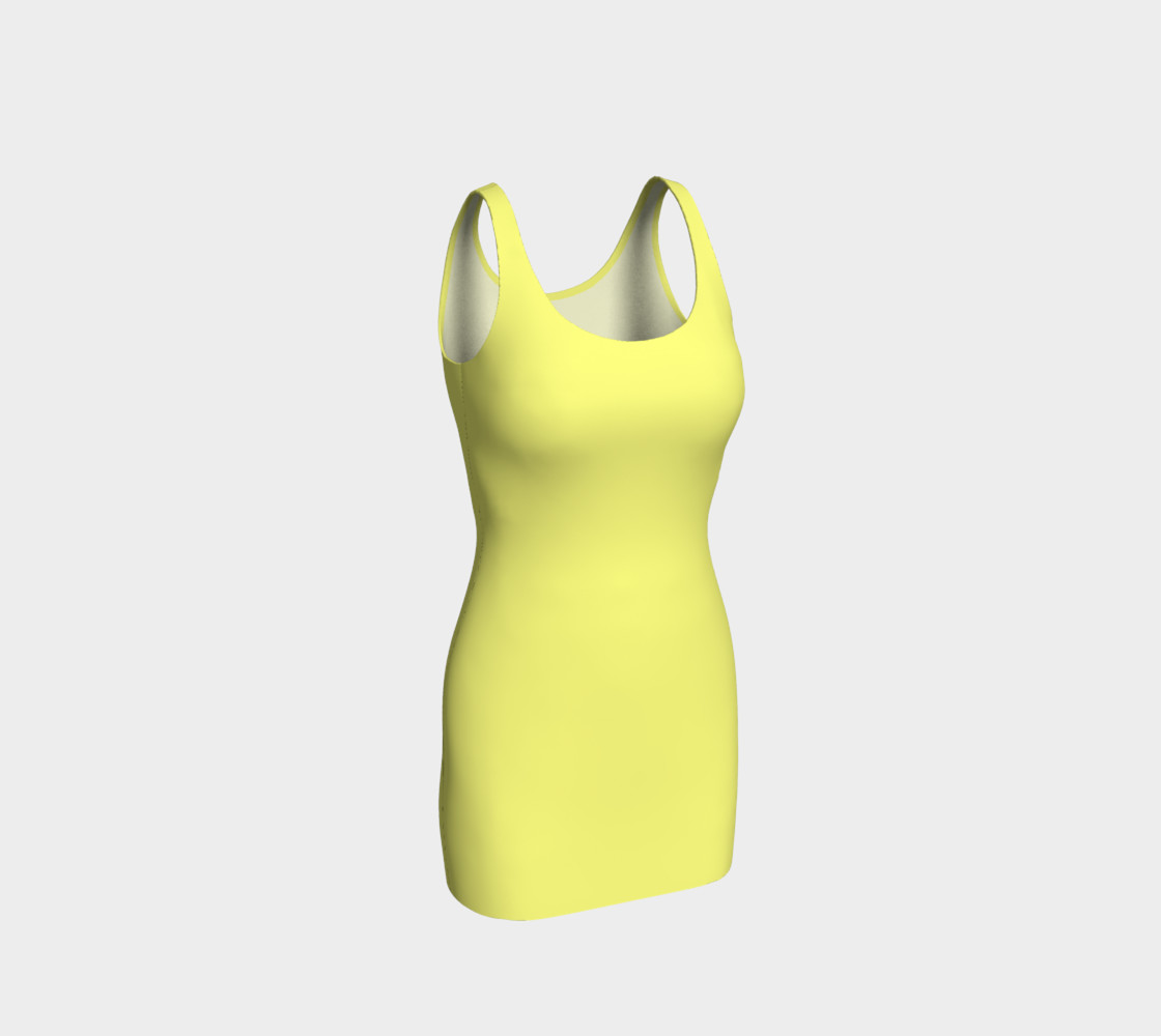 Canary Bodycon Dress preview #1