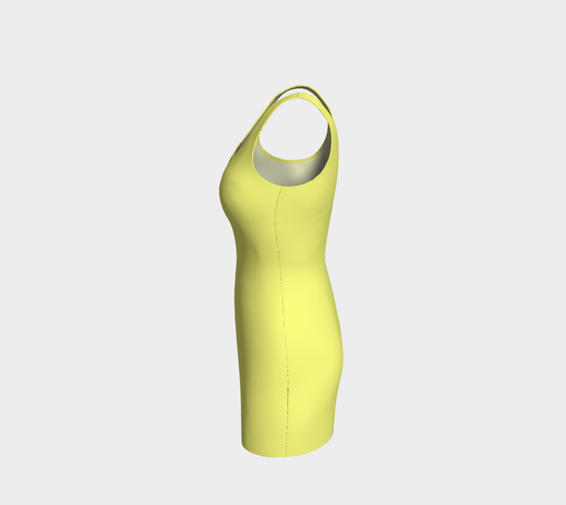 Canary Bodycon Dress preview #2