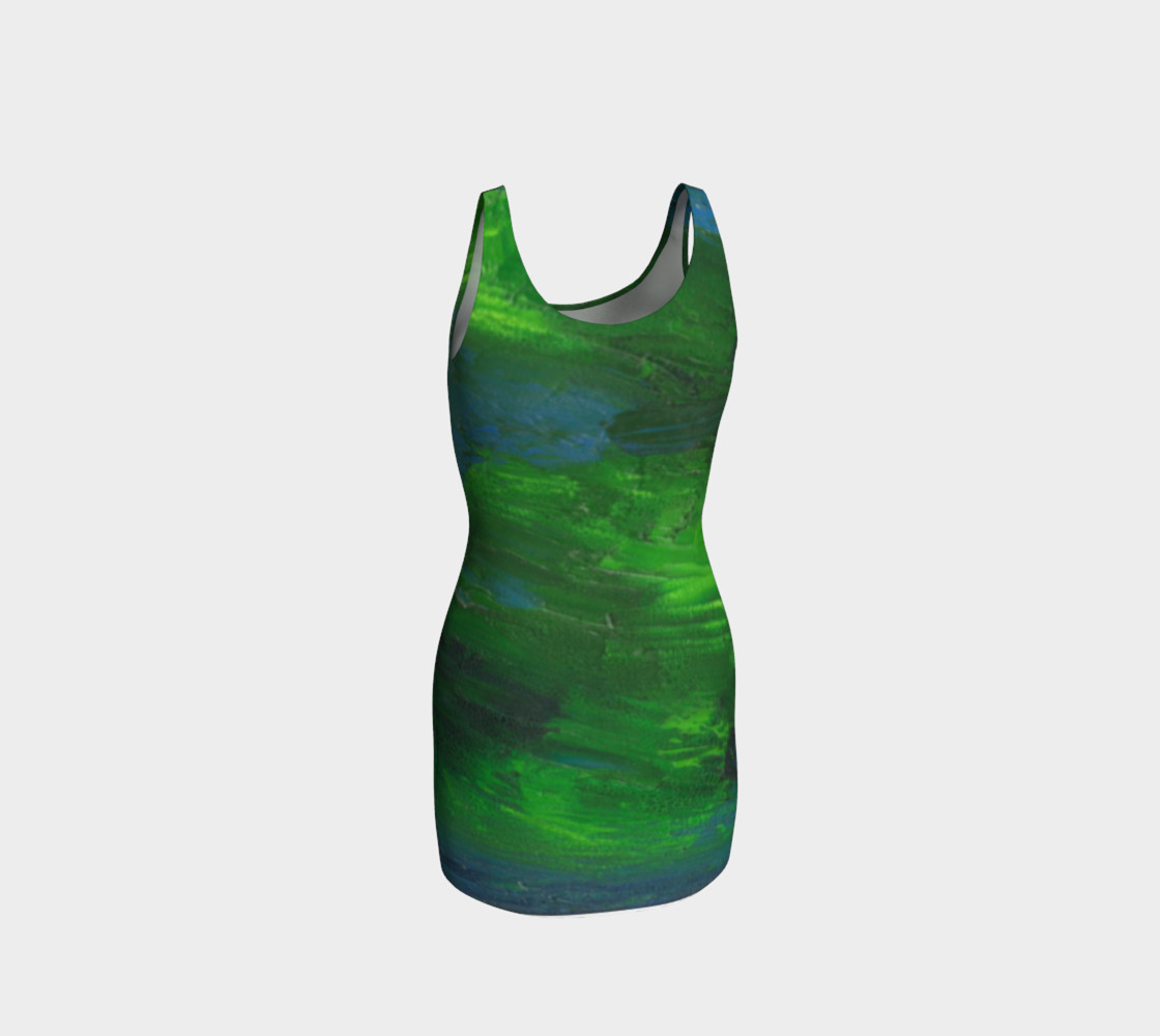 Earthbound Bodycon Dress preview #3