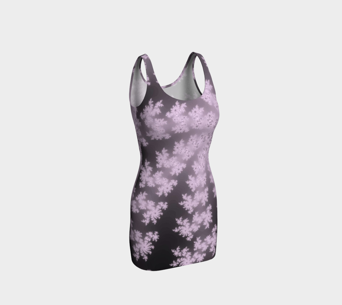 Pink Star Bodycon Dress preview #1