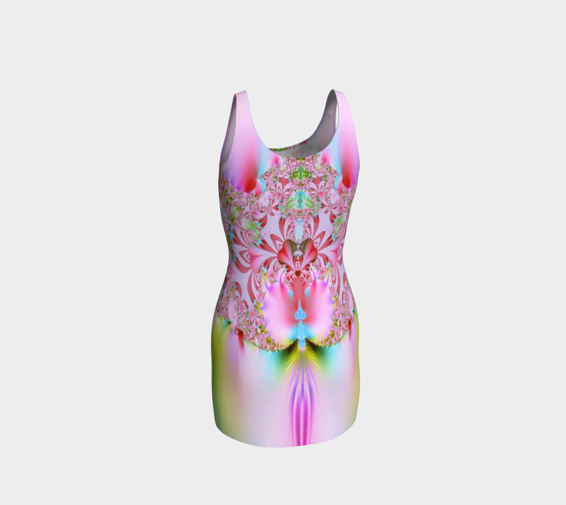 Pink diamons bodycon preview #3