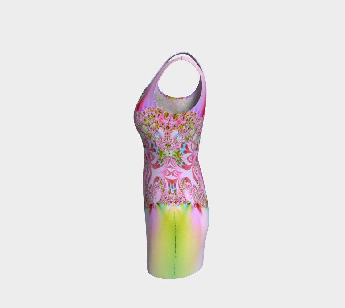 Pink diamons bodycon preview #2
