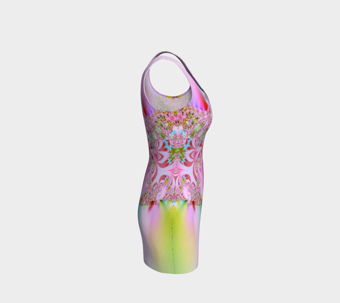 Pink diamons bodycon preview #4