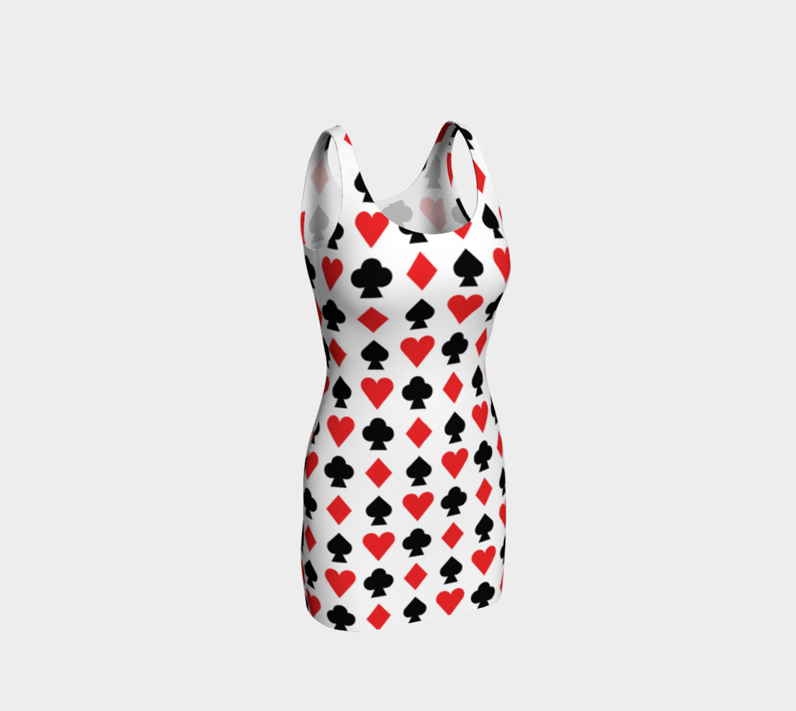 Dress Made Of Playing Cards