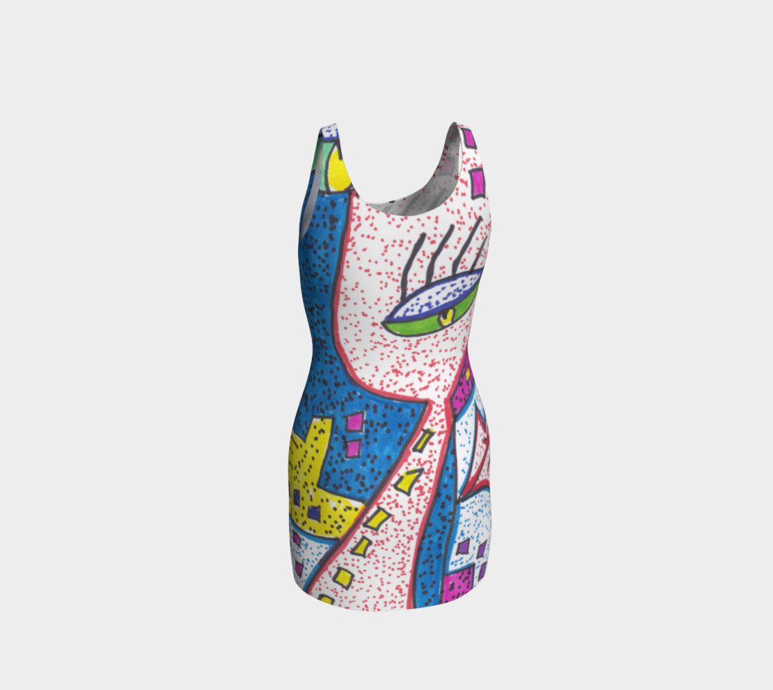 Body Dress Abstract Eyes preview #3
