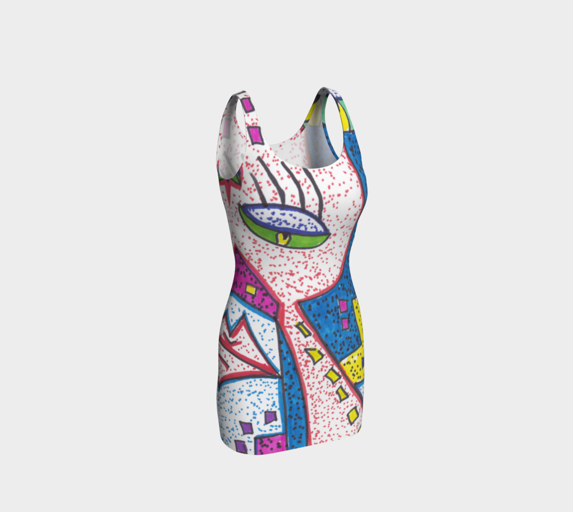 Body Dress Abstract Eyes preview #1