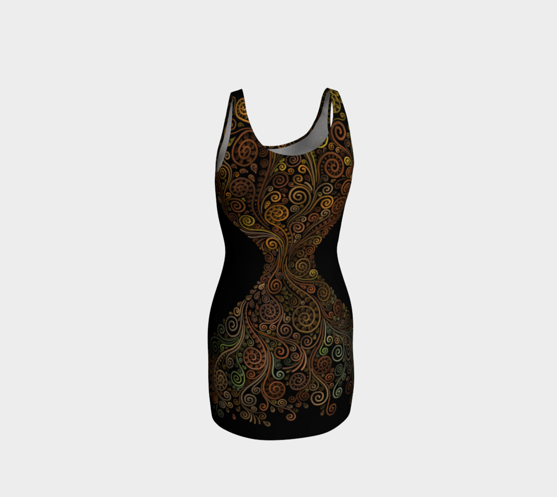 3D psychedelic hourglass preview #3