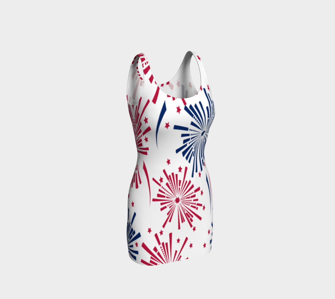 Fireworks Bodycon Dress preview #1
